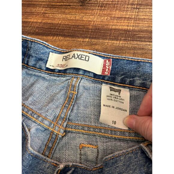 LEVI’S 550 Boy’s Relaxed Jean Shorts / Size: 10 - Picture 3 of 8
